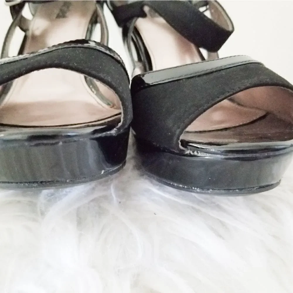 Unlisted Mary Jane style wedge shoe